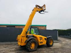 JCB 530-70 4WD TURBO TELEHANDLER*JOYSTICK CONTROLS*VIDEO*