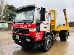 VOLVO FL6E 4X2 SKIP LORRY * MOT'D TILL  AUGUST 2024 * VIDEO *
