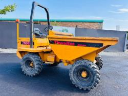 THWAITES 7000 3 TONNE STRAIGHT TIP DUMPER*VIDEO* 