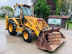 CASE 580SK 4WD BACKHOE DIGGER C/W EXTENDING DIG & 2 X BUCKETS *VIDEO*