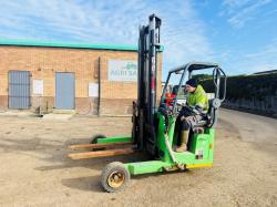 MOFFETT E4 20.1 2 TONNE ELECTRIC FORKLIFT*YEAR 2016*VIDEO*