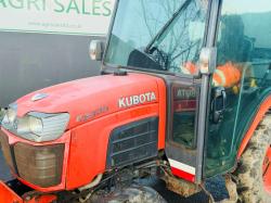 KUBOTA B2530 TRACTOR*C/W REAR LINKAGE*YEAR 2011*536 HOURS*VIDEO*