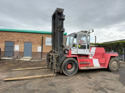 KALMAR DC16-1200 FORKLIFT*C/W FORK POSITIONER*VIDEO*