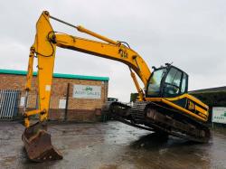 JCB JS200L EXCAVATOR*1 OWNER FROM NEW*C/W BUCKET*VIDEO*