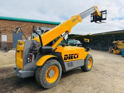 DIECI 190 TELEHANDLER*C/W PALLET TINES*VIDEO*