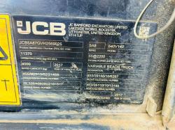 JCB 540-140 HI VIZ 4WD TELEHANDLER *YEAR 2017* C/W BUCKET & TINES*VIDEO*