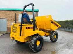 THWAITES 6 TONNE DUMPER*C/W PERKINS ENGINE*VIDEO*