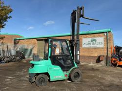 MITSUBISHI FD30NT FORKLIFT*C/W PALLET TINES*YEAR 2015*VIDEO*