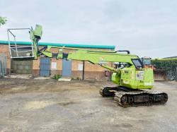 HITACHI TRACKED MANLIFT*C/W RUBBER BLOCK PADS*VIDEO*