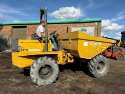 TEREX PT6000 STRAIGHT TIP DUMPER*C/W ROLL BAR*VIDEO*