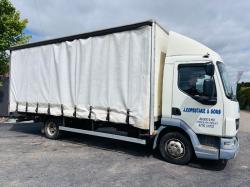 DAF LF45 CURTAIN SIDER LORRY 22FT TRAILER *C/W TUCK AWAY TAIL LIFT*VIDEO*