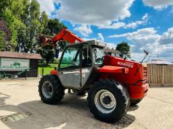 MANITOU MLT628T 4WD TELEHANDLER *6164 HOURS* C/W PALLET TINES *VIDEO*