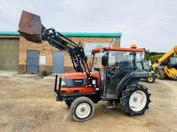 KUBOTA GL221 4WD COMPACT TRACTOR*C/W FRONT LOADER*VIDEO*