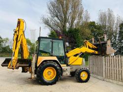 FERMEC 750 4WD BACKHOE DIGGER C/W EXTENDING DIG *VIDEO*