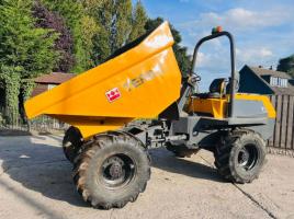 TEREX TA6 4WD DUMPER * YEAR 2014, 1499 HOURS* C/W ROLE BAR *VIDEO*