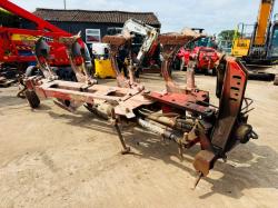 GREGOIRE BESSON 4 FURROW REVERSABLE PLOUGH*VIDEO*
