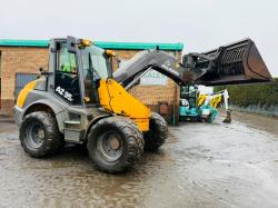 MECALAC N506 E125 ARTICULATED WHEELED LOADER*C/W BUCKET*VIDEO*