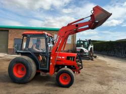 KUBOTA L3600 4WD TRACTOR*C/W POWER LOADER*VIDEO*