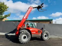 MANITOU MLT 633-120 LS TURBO TELEHANDLER*C/W PALLET TINES*VIDEO*