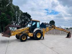 NEW HOLLAND NH85 4WD BACKHOE DIGGER C/W REAR QUICK HITCH & EXTENDING DIG*VIDEO*