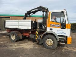 IVECO 18E 3 WAY TIPPER*C/W ATLAS CRANE*VIDEO*