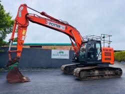 HITACHI ZAXIS ZX225USR LC-5B EXCAVATOR*YEAR 2014*C/W BUCKET*VIDEO*