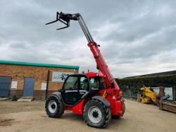 MANITOU MLT 634-120 LSU PS TELEHANDLER*C/W PALLET TINES*YEAR 2013*VIDEO*