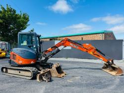 HITACHI ZX48U-3 CLR EXCAVATOR*C/W QUICK HITCH AND 2 BUCKETS*YEAR 2011*VIDEO*