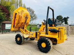 THWAITS ALLDRIVE 4WD SWIVEL TIP DUMPER C/W ROLE BAR *VIDEO*