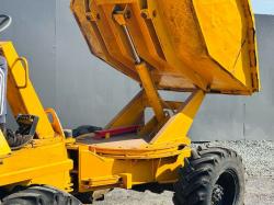 BENFORD 3 TONNE SWIVLE TIP DUMPER*VIDEO*