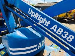 UPRIGHT AB38N ELECTRIC MANLIFT*NEEDS CHARGING*VIDEO*