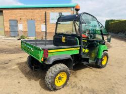 JOHN DEERE GATOR XUV FULL CAB* MANUAL TIP*VIDEO*