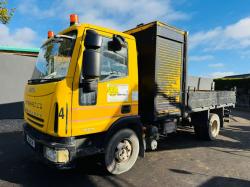 IVECO 75E16 7.5 TONNE TIPPING TRAILER*C/W BEHIND CAB STORAGE*VIDEO*