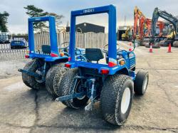 ISEKI TF17F 4WD COMPACT TRACTOR * CHOICE OF TWO *VIDEO* 