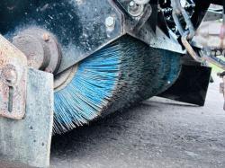 DAF LF55 4X2 JOHNSTON ROAD SWEEPER C/W MANUAL GEAR BOX *VIDEO*