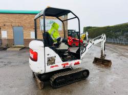 BOBCAT 319 MINI EXCAVATOR*C/W EXPANDING TRACKS*VIDEO*