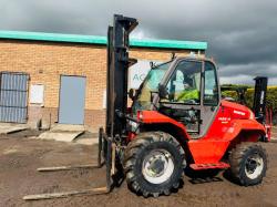 MANITOU M26-4 ROUGH TERRAIN FORKLIFT*YEAR 2018*C/W PALLET TINES*VIDEO*