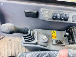 VOLVO EC55DAG RUBBER BLOCK TRACKS EXCAVATOR *YEAR 2020*C/W BUCKET*VIDEO*