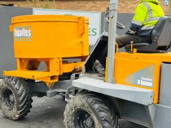 THWAITES MACH070 SITE DUMPER*C/W PAN MIXER AND SKIP*VIDEO*