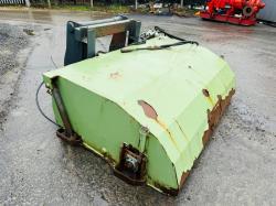 SWEEPER ON MANITOU HEADSTOCK*VIDEO*