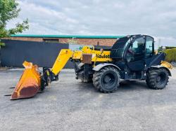 HAULOTTE 17M JACK LEG TELEHANDLER* 2129 HOURS*C/W BUCKET AND TINES*VIDEO*