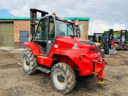 MANITOU M30-4 FORKLIFT*C/W PUH*YEAR 2015*11001 HOURS*VIDEO*