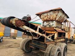 ROTARY CRUSHER WITH ON BOARD GENERATOR C/W*8 CYLINDER TURBO ENGINE*VIDEO*