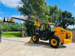 JCB 540-140 HI VIZ 4WD TELEHANDLER *YEAR 2017* C/W BUCKET & TINES*VIDEO*