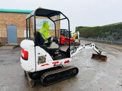 BOBCAT 319 MINI EXCAVATOR*C/W EXPANDING TRACKS*VIDEO*