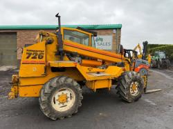 SANDERSON 726 TELEHANDLER*AG SPEC*C/W PALLET TINES*VIDEO*