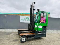 COMBILIFT C4000 DIESEL TRUCK MOUNTED FORKLIFT*C/W FORK POSITIONER*VIDEO*