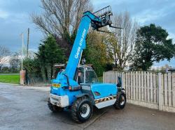 GENIE GTH-2506 4WD TELEHANDLER *ONLY 3169 HOURS* C/W PALLET TINES *VIDEO*