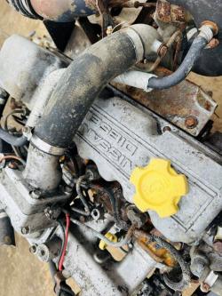 NISSAN CABSTAR TURBO DIESEL ENGINE AND GEARBOX*VIDEO*