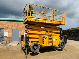 HAULOTTE H18SX 4WD SCISSOR LIFT*2514 HOURS*YEAR 2015*VIDEO*